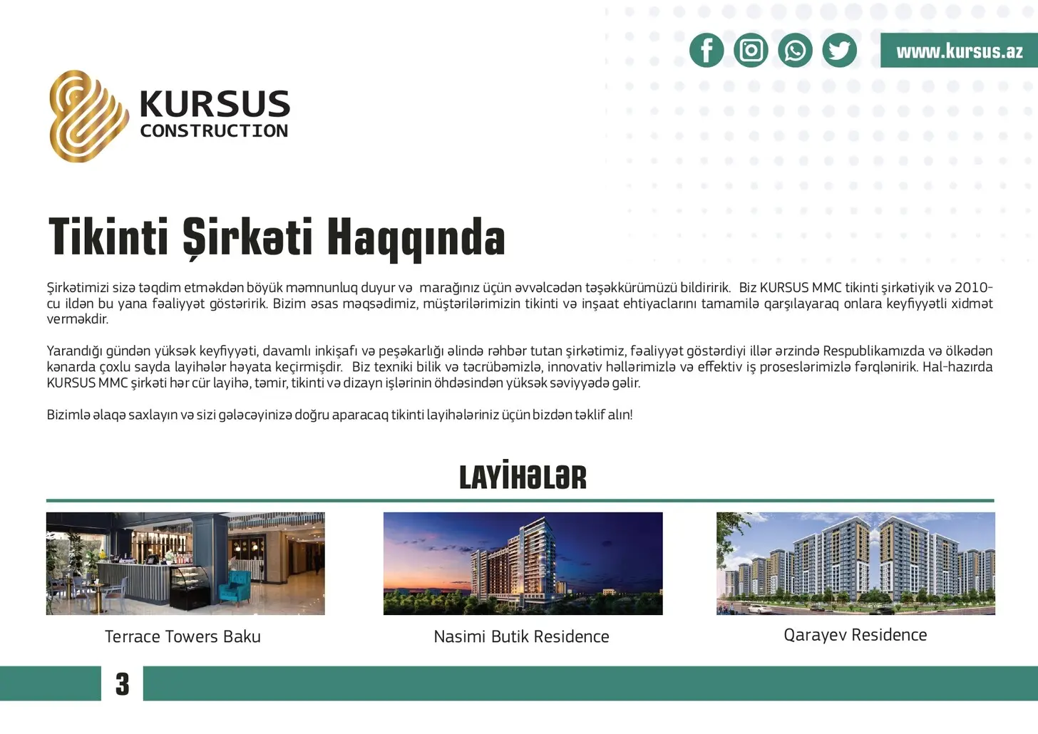 Qarayev Residence layihə qalereyası foto 3