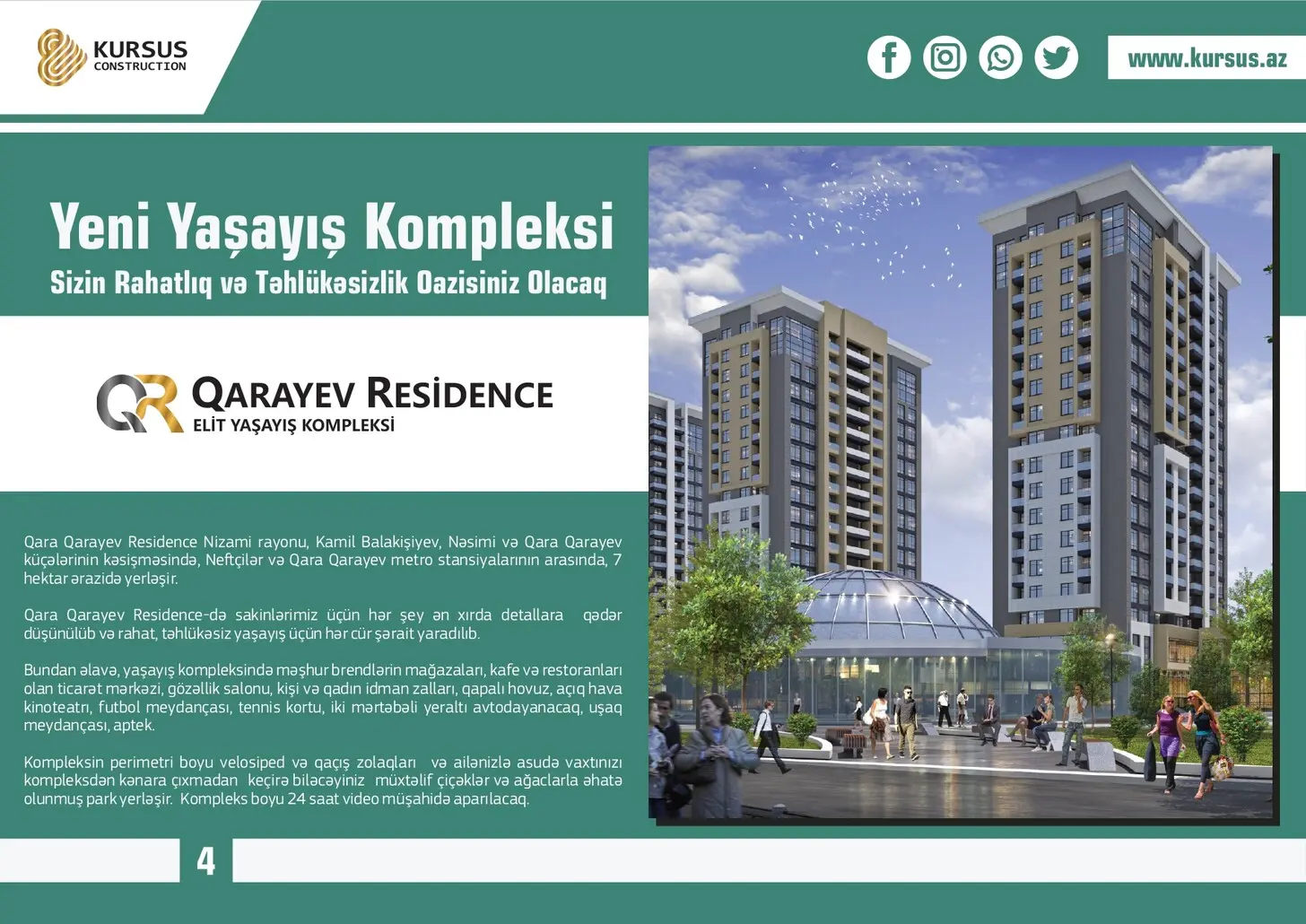 Qarayev Residence layihə qalereyası foto 4